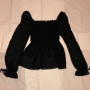 Cute Black Top